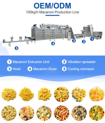 370*180*520mm Máquina de fazer pasta para linha de produção de macarrão e macarrão