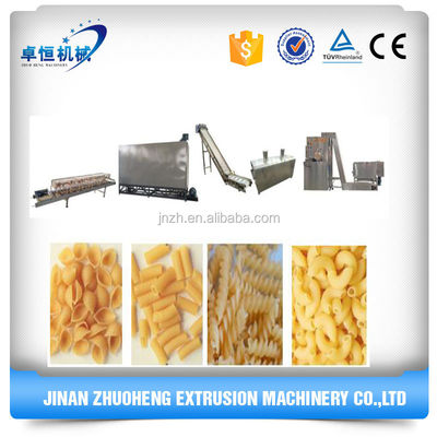 Máquina de macarrão de massas de 3000 kg de capacidade com pasta a morrer e consumo